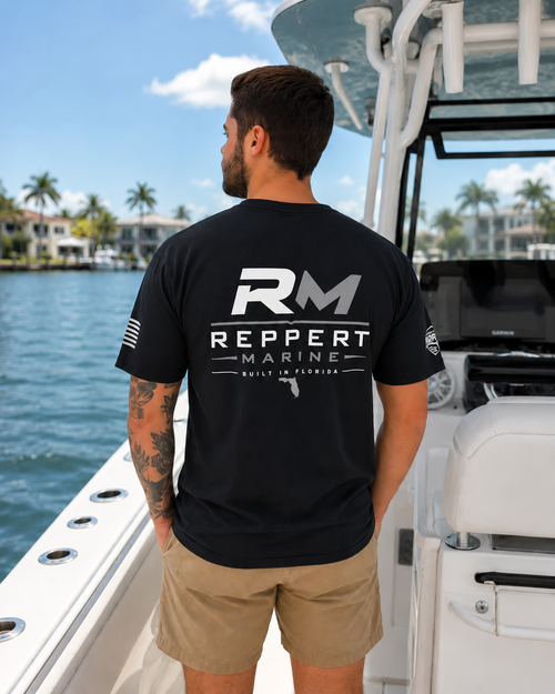 Reppert Marine Built in Florida Tri-Blend  Unisex Tee