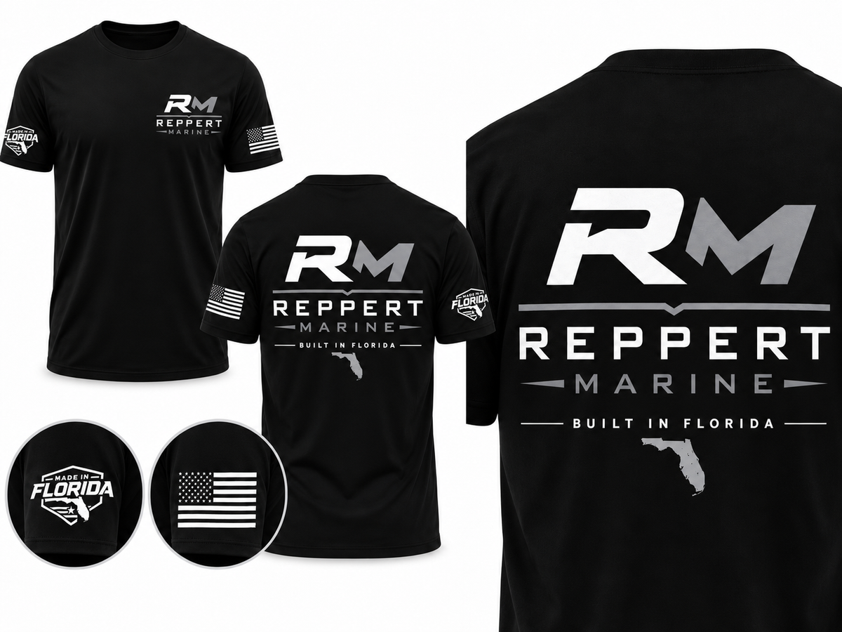 Reppert Marine Built in Florida Tri-Blend  Unisex Tee