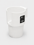 White RepRail universal boat cup holder for T-tops and marine rails